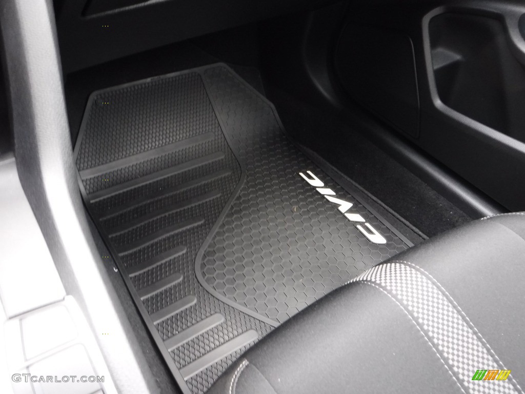 2019 Civic EX Coupe - Rallye Red / Black photo #23