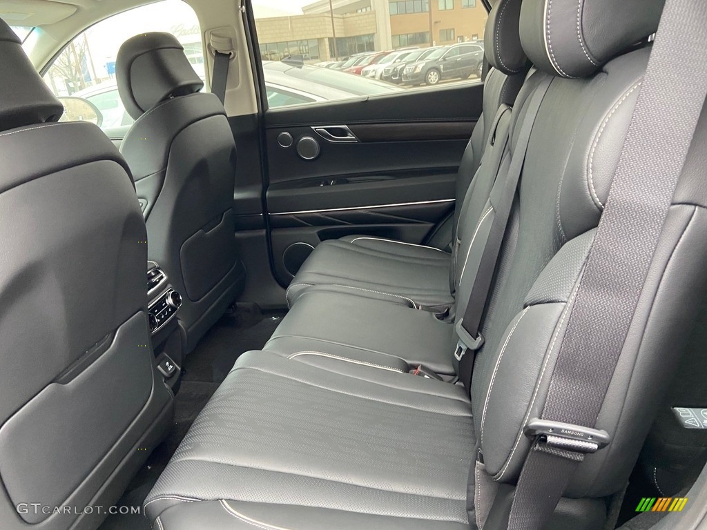 Black Interior 2021 Genesis GV80 3.5T Advanced Plus AWD Photo #140790659