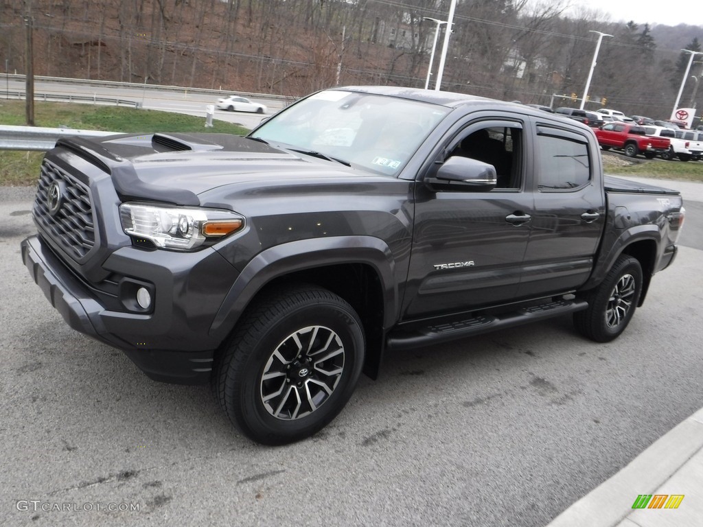 Magnetic Gray Metallic 2020 Toyota Tacoma TRD Sport Double Cab 4x4 Exterior Photo #140791301