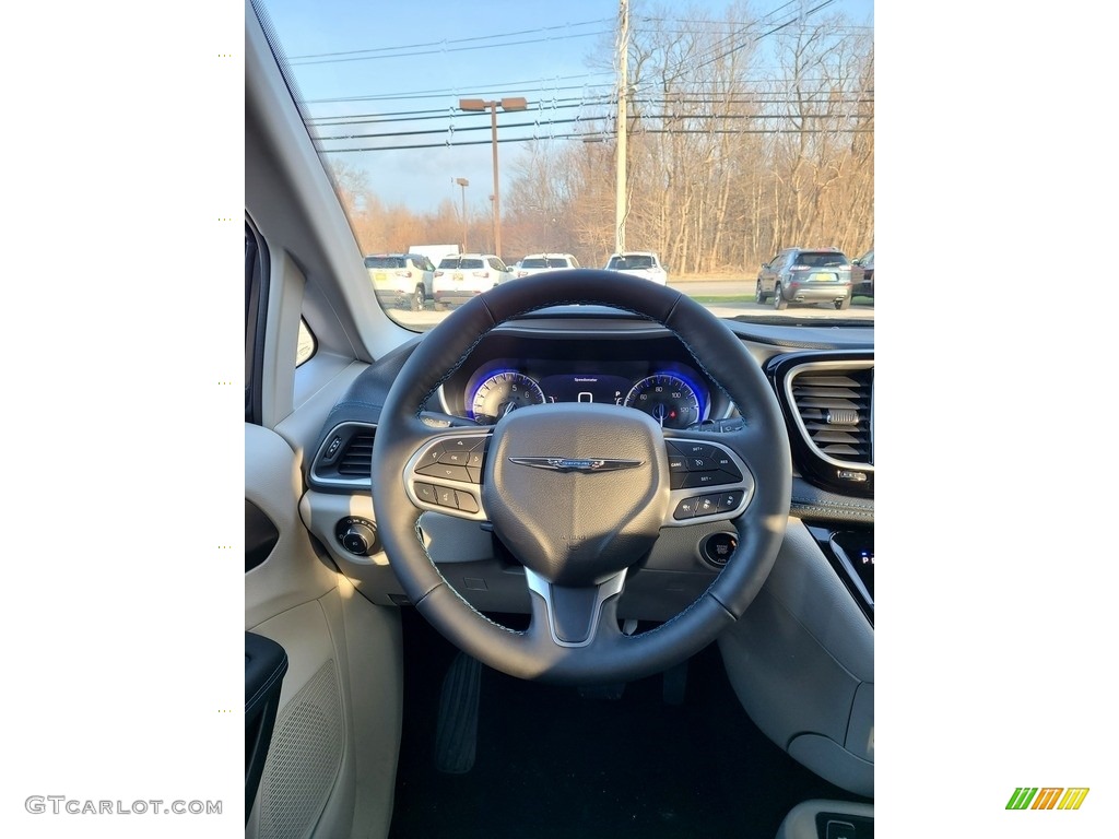 2021 Pacifica Touring - Maximum Steel Metallic / Black/Alloy photo #7