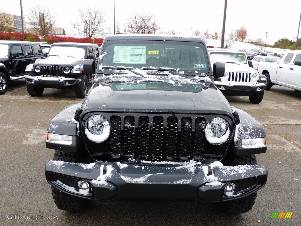2021 Gladiator Willys 4x4 - Black / Black photo #2