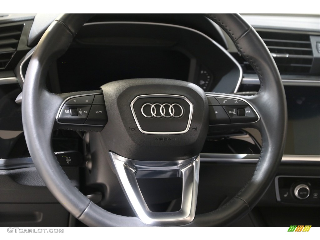 2020 Audi Q3 Premium quattro Steering Wheel Photos