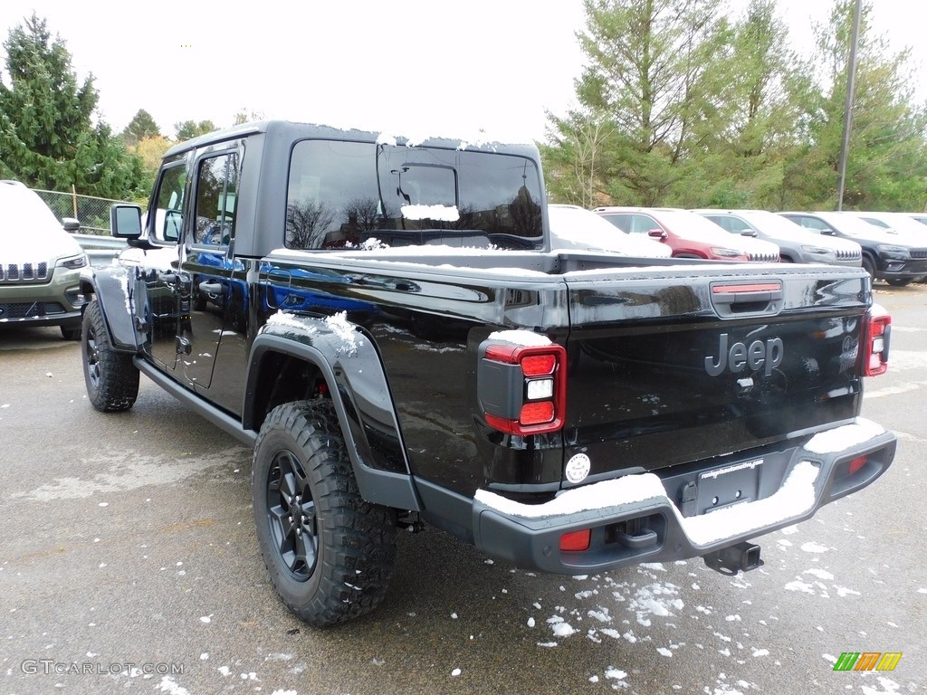 2021 Gladiator Willys 4x4 - Black / Black photo #7