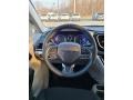 Black/Alloy 2021 Chrysler Pacifica Touring Steering Wheel