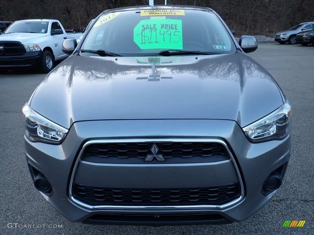 Mercury Gray 2015 Mitsubishi Outlander Sport ES AWC Exterior Photo #140793236