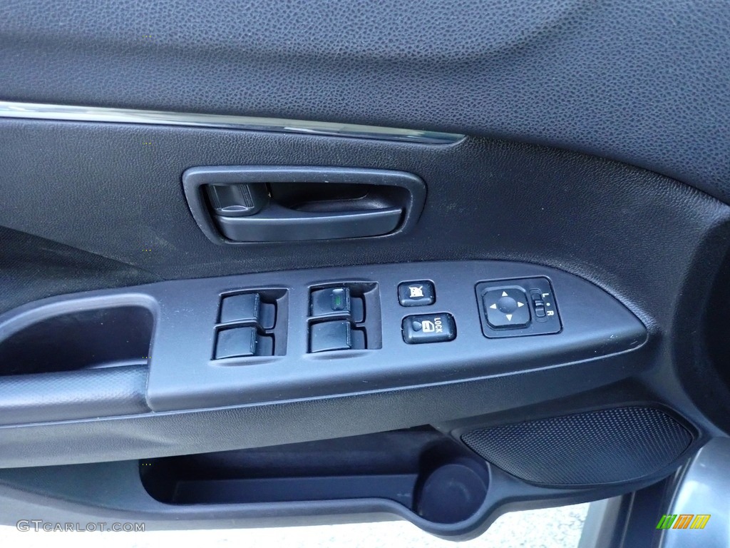 2015 Mitsubishi Outlander Sport ES AWC Black Door Panel Photo #140793365