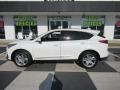 White Diamond Pearl 2019 Acura RDX Advance