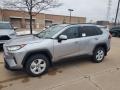 Front 3/4 View of 2021 RAV4 XLE AWD