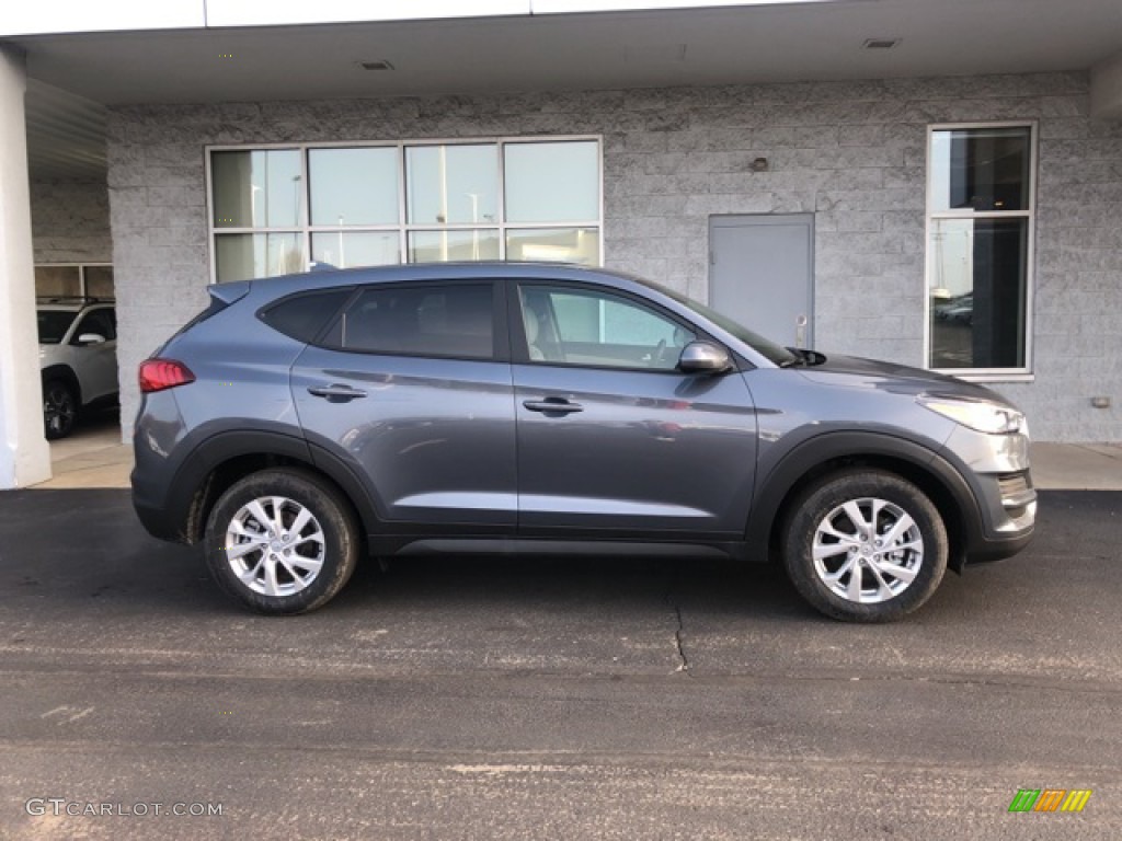 2021 Tucson SE AWD - Magnetic Force / Gray photo #2