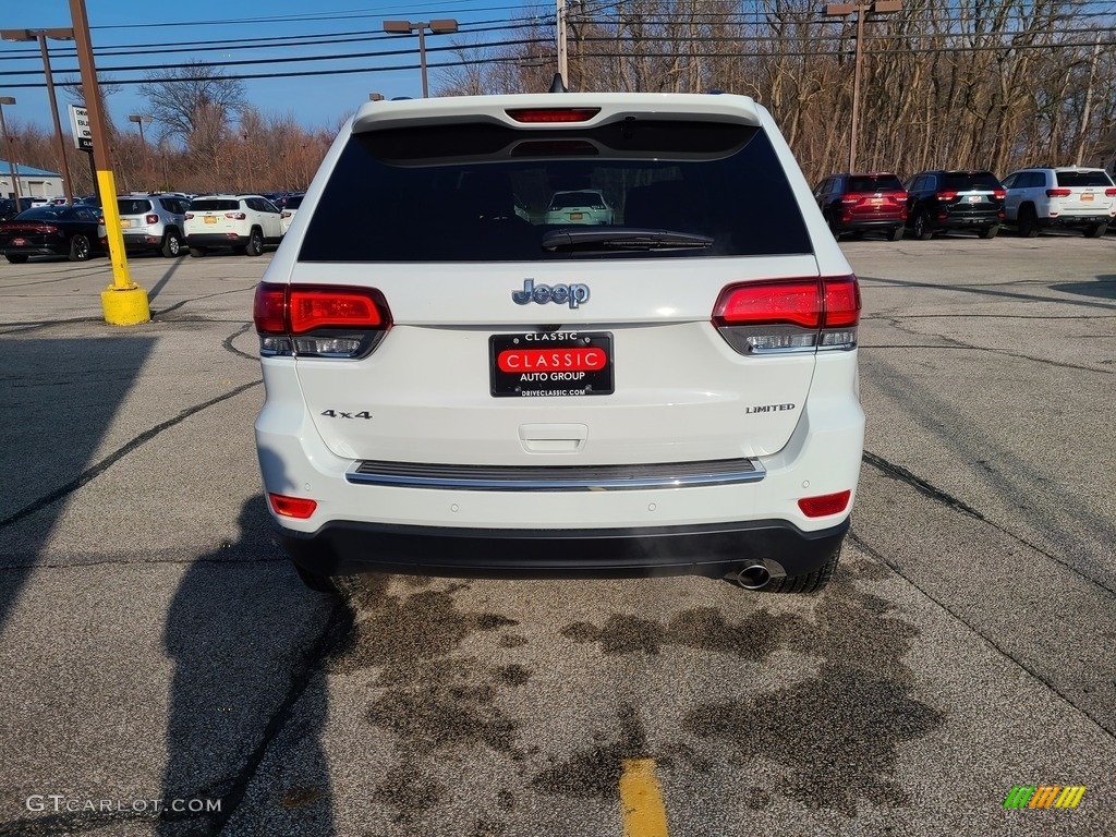 2021 Grand Cherokee Limited 4x4 - Bright White / Black photo #10