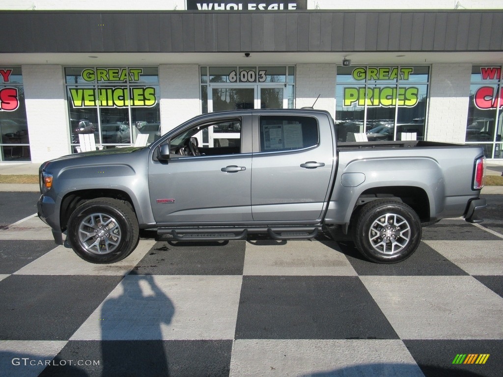 Satin Steel Metallic GMC Canyon