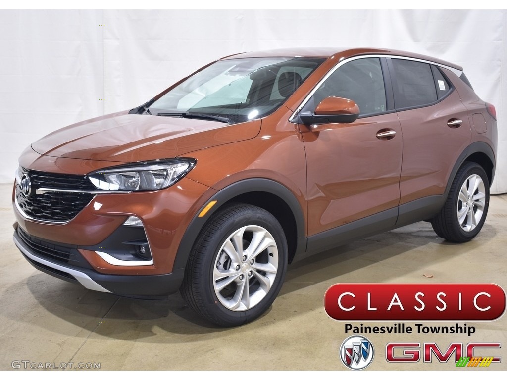2021 Encore GX Preferred - Burnished Bronze Metallic / Ebony photo #1