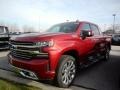 Front 3/4 View of 2021 Silverado 1500 High Country Crew Cab 4x4