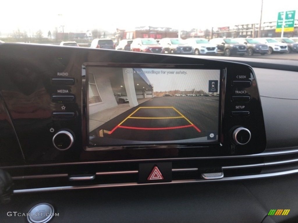 2021 Elantra SEL - Fluid Metal / Black photo #6