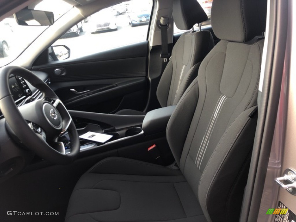 2021 Elantra SEL - Fluid Metal / Black photo #7