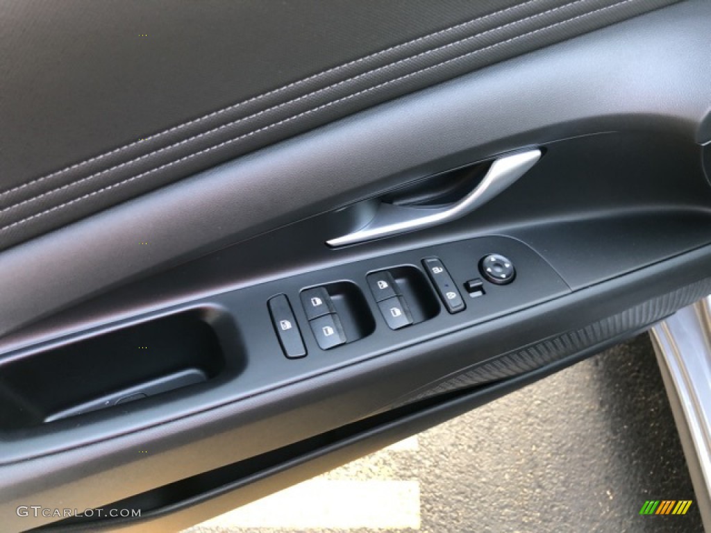 2021 Elantra SEL - Fluid Metal / Black photo #8