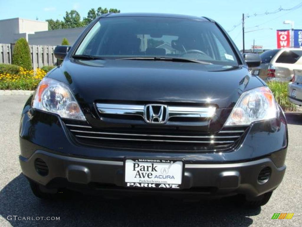 2008 CR-V EX 4WD - Nighthawk Black Pearl / Black photo #2