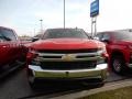 2021 Red Hot Chevrolet Silverado 1500 LT Crew Cab 4x4  photo #2