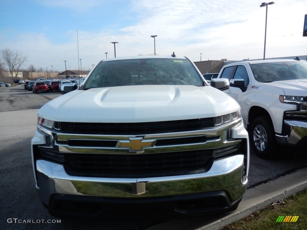 2021 Silverado 1500 LT Crew Cab 4x4 - Summit White / Jet Black photo #2