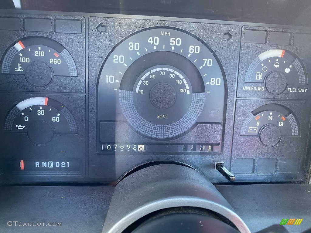 1989 Chevrolet C/K C1500 Silverado Regular Cab Gauges Photo #140797763