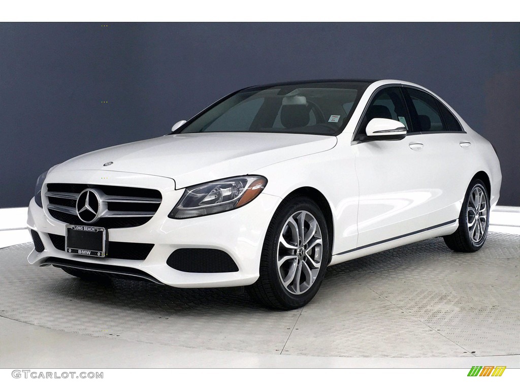 Polar White 2017 Mercedes-Benz C 300 Sedan Exterior Photo #140797766