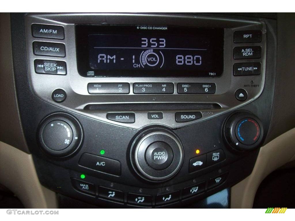 2007 Accord SE Sedan - Nighthawk Black Pearl / Ivory photo #17
