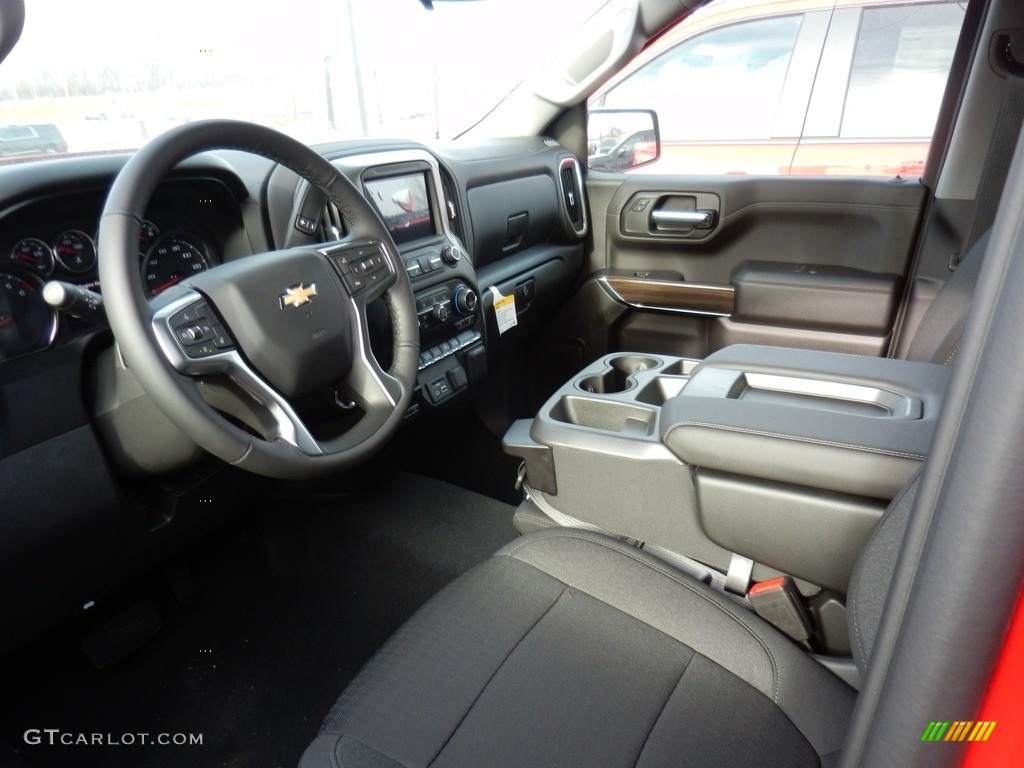 2021 Silverado 1500 LT Crew Cab 4x4 - Red Hot / Jet Black photo #7