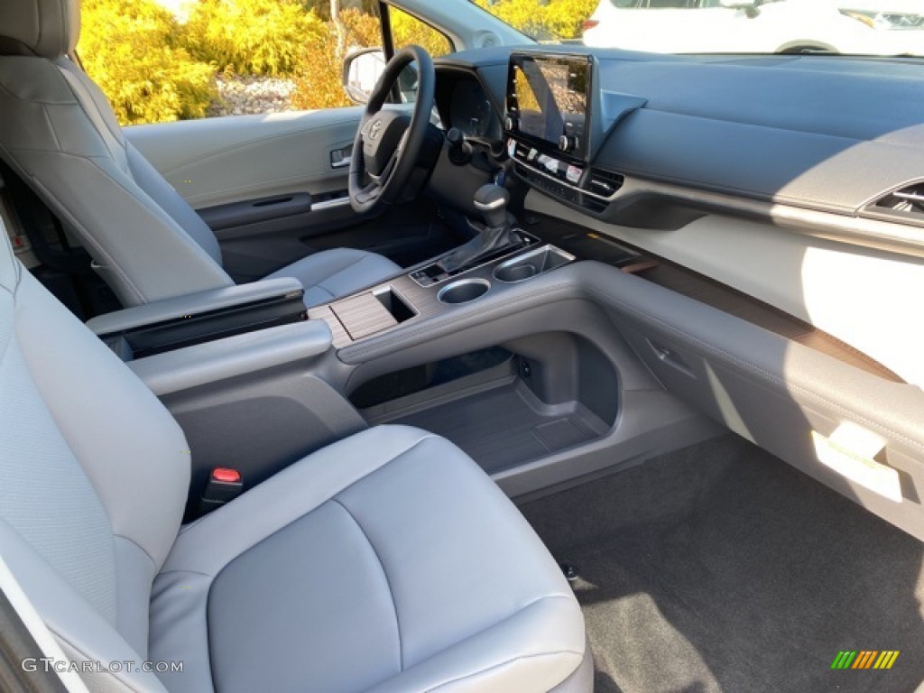 2021 Sienna XLE AWD Hybrid - Predawn Gray Mica / Graphite photo #11