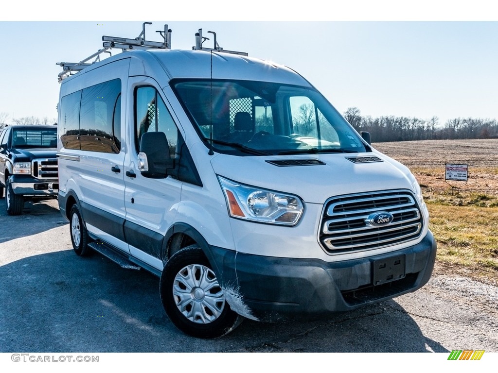 Oxford White 2015 Ford Transit Van 150 MR Regular Exterior Photo #140798207