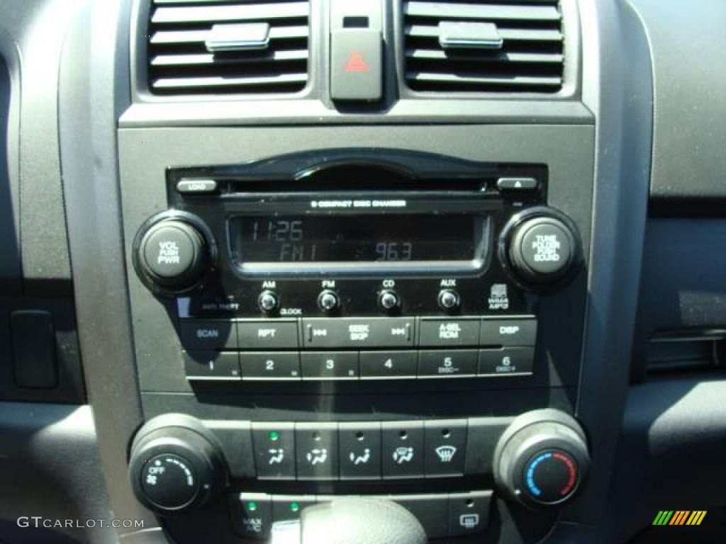 2008 CR-V EX 4WD - Nighthawk Black Pearl / Black photo #12