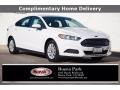 Oxford White 2015 Ford Fusion S