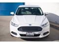 2015 Oxford White Ford Fusion S  photo #7