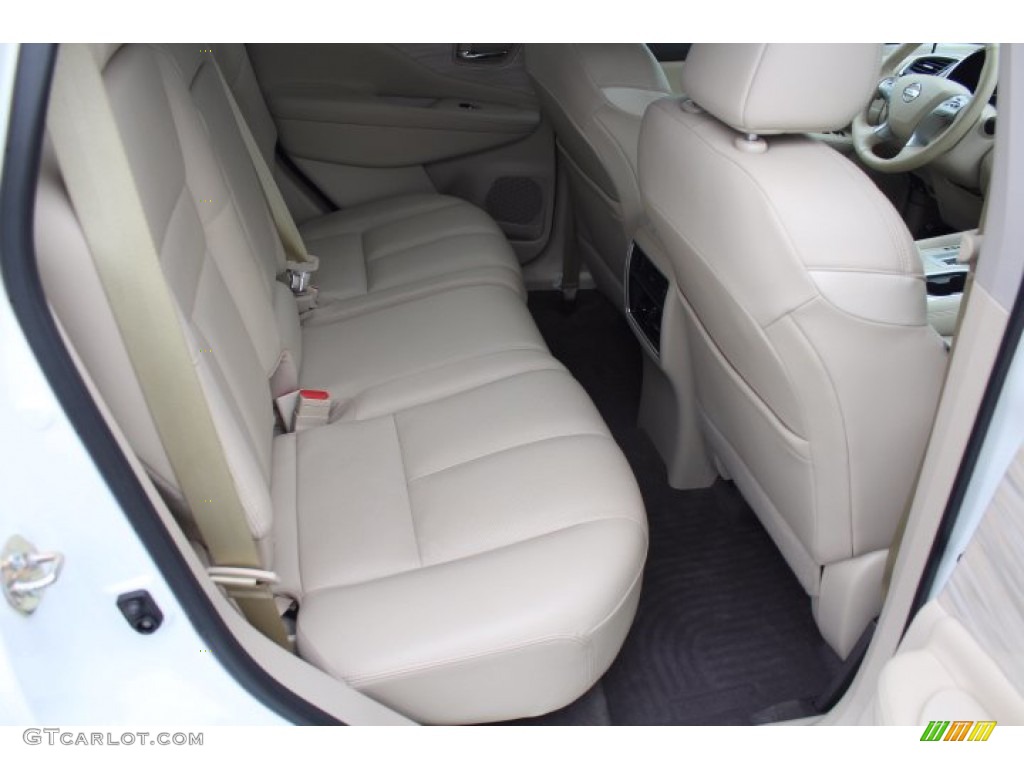 2018 Nissan Murano Platinum Rear Seat Photo #140799638