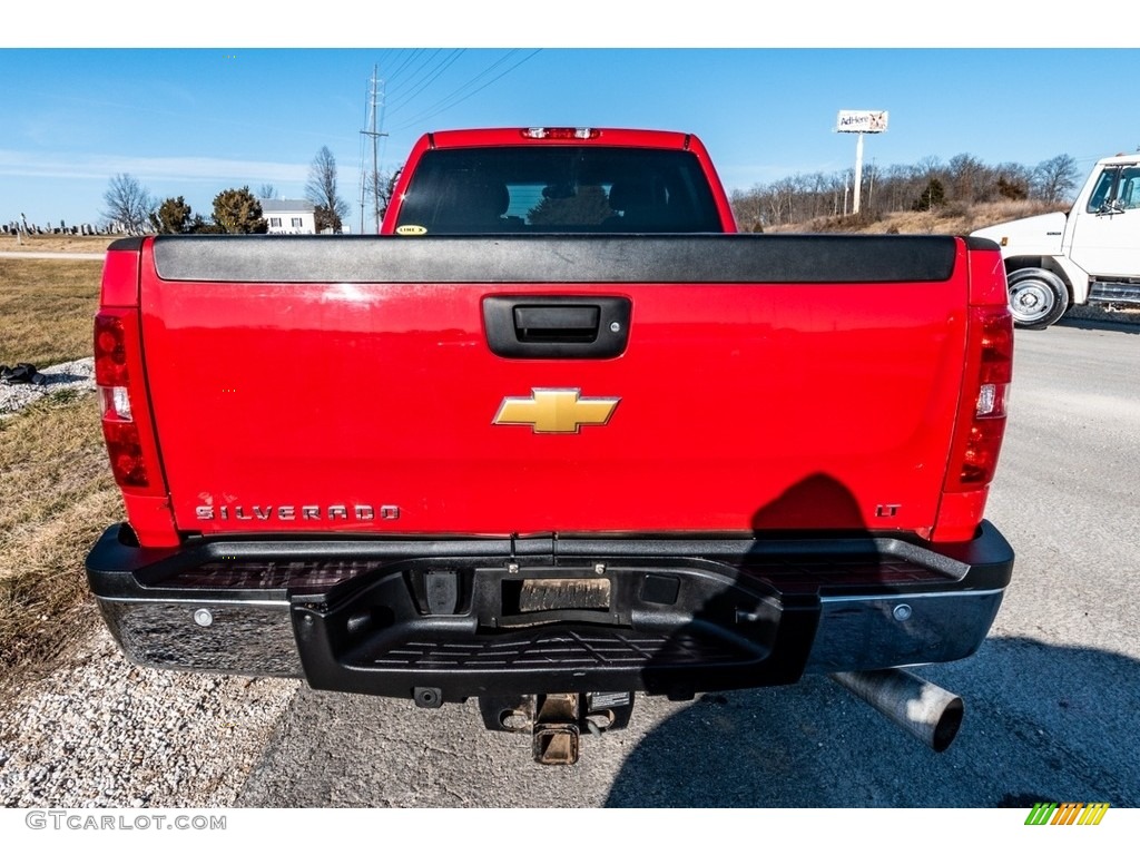 2013 Silverado 2500HD LT Crew Cab 4x4 - Victory Red / Ebony photo #5