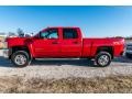 2013 Victory Red Chevrolet Silverado 2500HD LT Crew Cab 4x4  photo #7