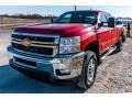 2013 Victory Red Chevrolet Silverado 2500HD LT Crew Cab 4x4  photo #8