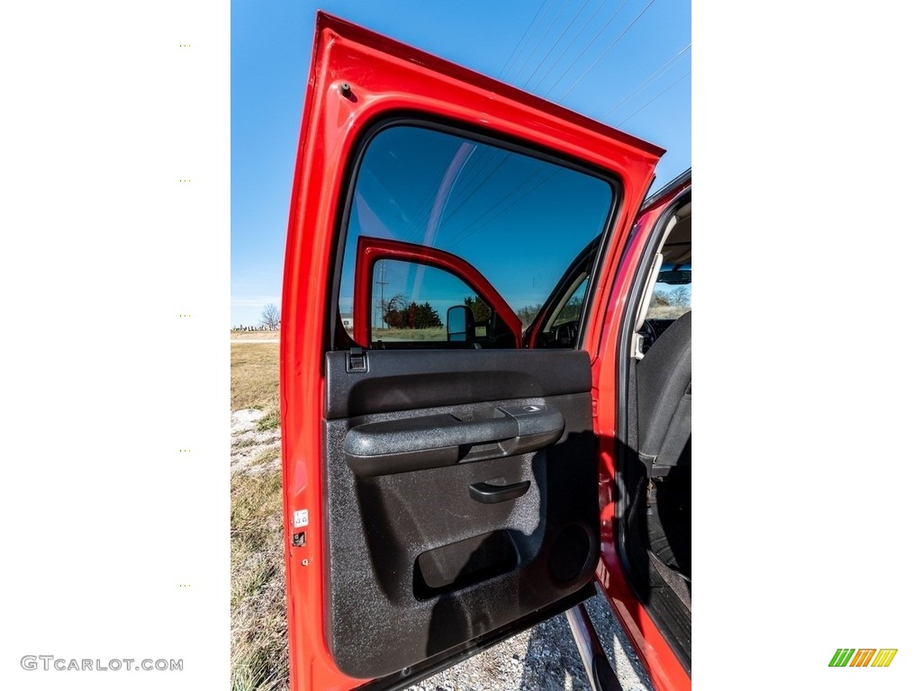 2013 Silverado 2500HD LT Crew Cab 4x4 - Victory Red / Ebony photo #21