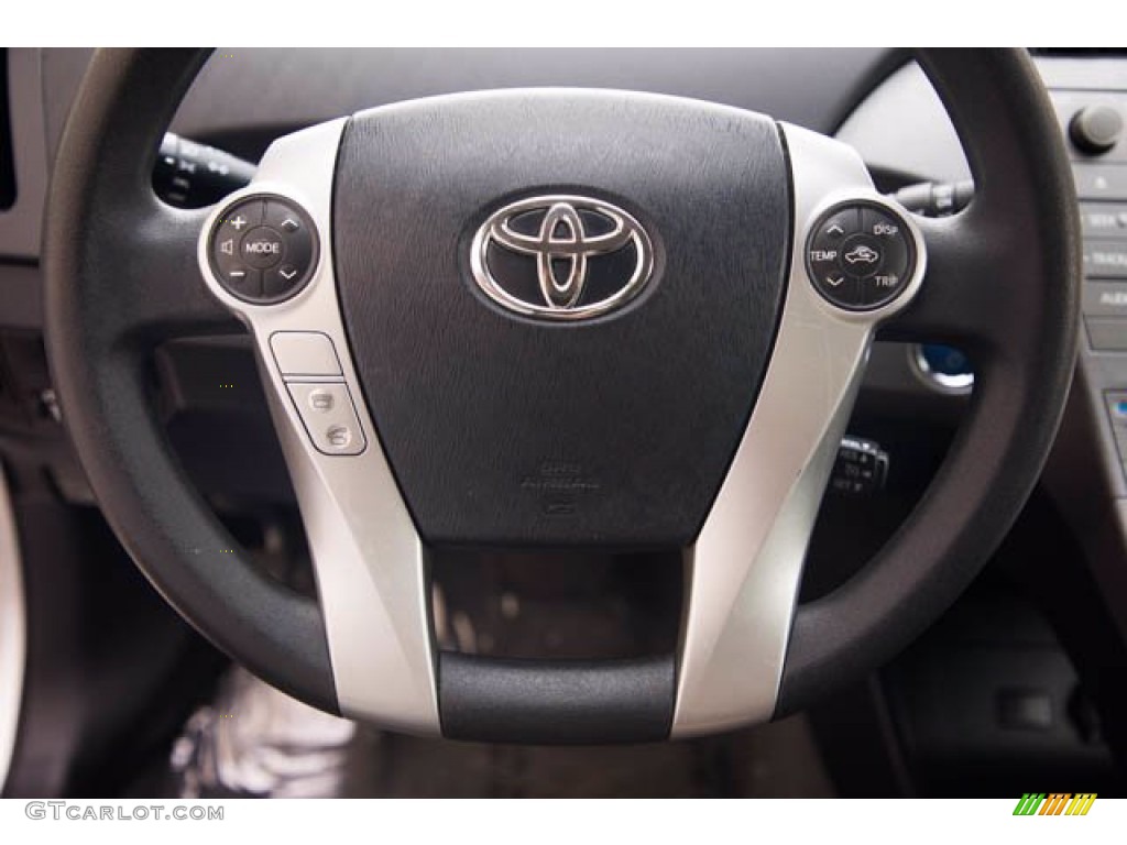 2015 Prius Two Hybrid - Classic Silver Metallic / Misty Gray photo #13