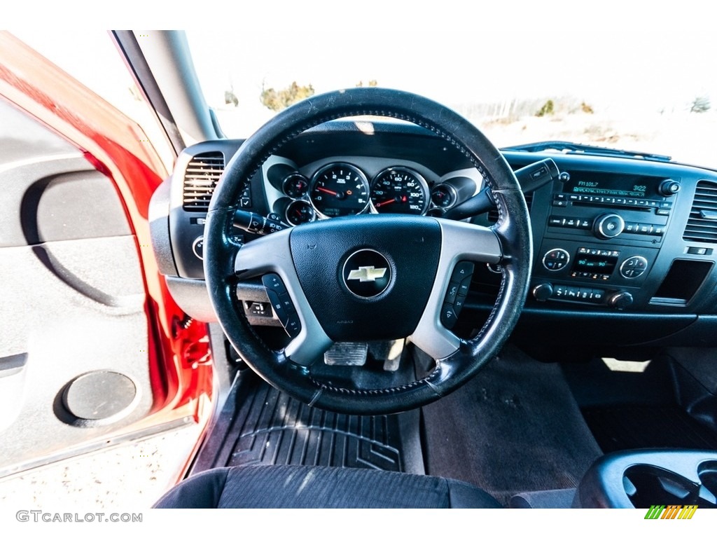 2013 Silverado 2500HD LT Crew Cab 4x4 - Victory Red / Ebony photo #34