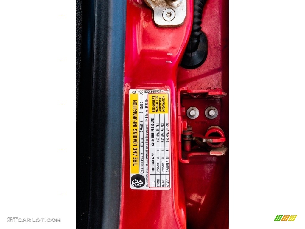 2013 Silverado 2500HD LT Crew Cab 4x4 - Victory Red / Ebony photo #38