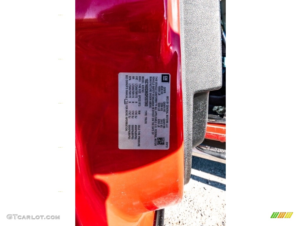 2013 Silverado 2500HD LT Crew Cab 4x4 - Victory Red / Ebony photo #39