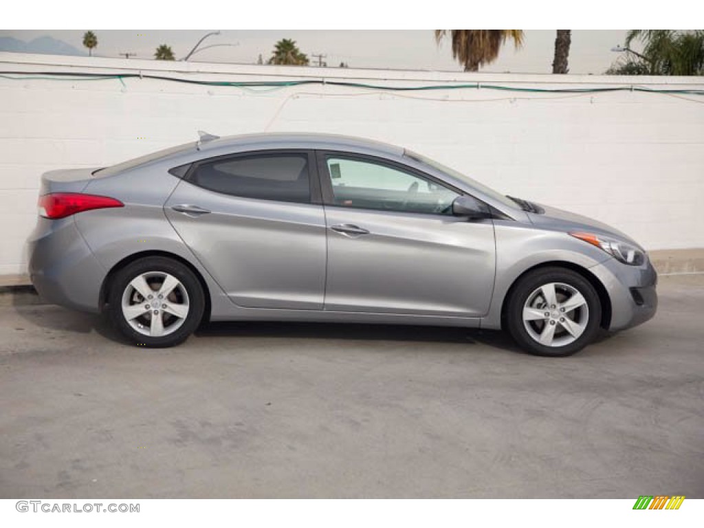 2011 Elantra GLS - Titanium Gray Metallic / Gray photo #14