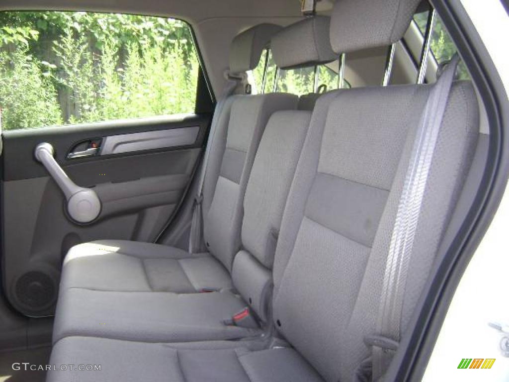 2007 CR-V LX 4WD - Taffeta White / Gray photo #9