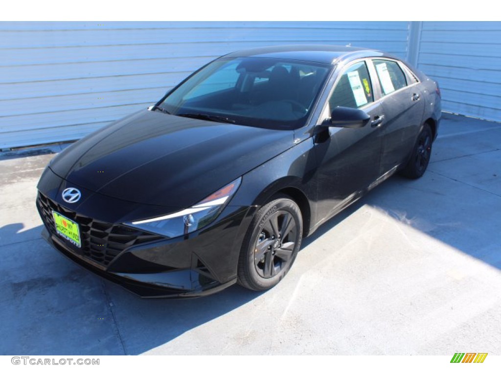 2021 Elantra SEL - Phantom Black / Black photo #4