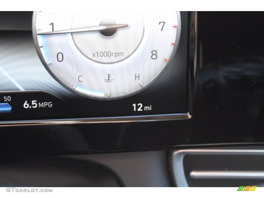 2021 Elantra SEL - Phantom Black / Black photo #14