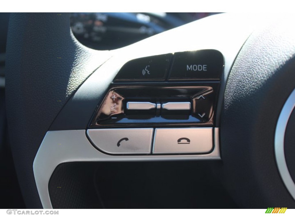 2021 Elantra SEL - Shimmering Silver Pearl / Black photo #11