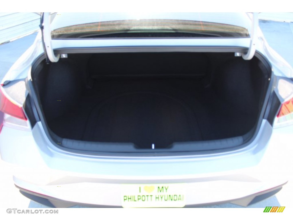 2021 Elantra SEL - Shimmering Silver Pearl / Black photo #23