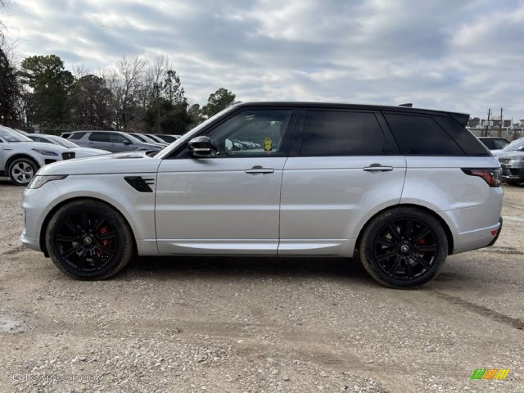 2021 Range Rover Sport HST - Hakuba Silver Metallic / Ebony photo #7