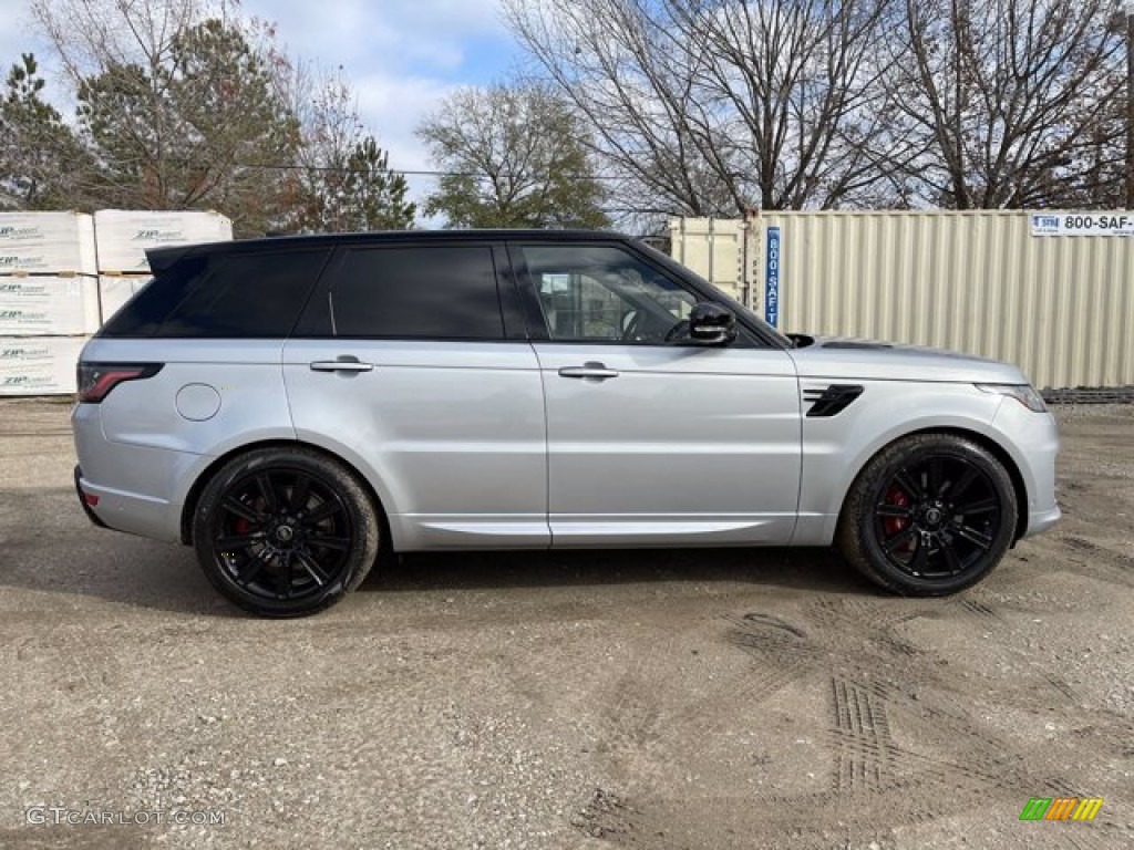 2021 Range Rover Sport HST - Hakuba Silver Metallic / Ebony photo #8