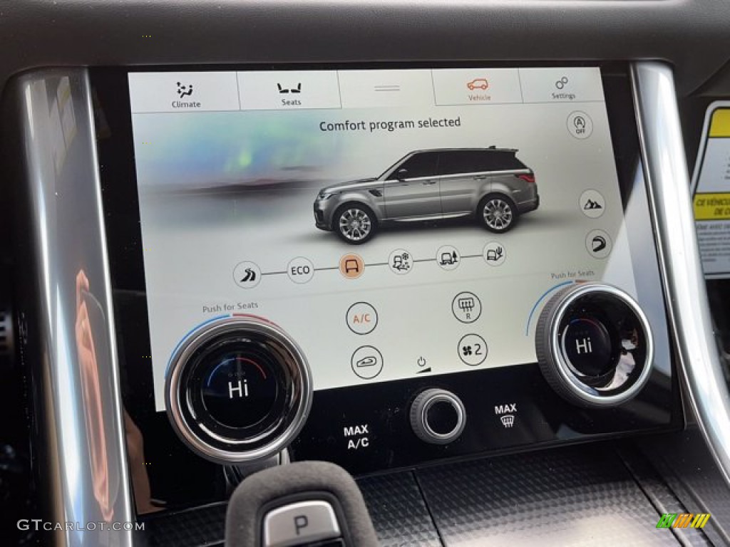 2021 Range Rover Sport HST - Hakuba Silver Metallic / Ebony photo #27